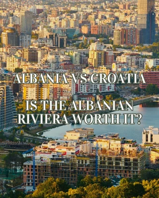 Albania keeps getting called the new Croatia, but is it actually worth the trip? Here's an honest look at the beaches, the real costs, how to get around, and what to skip on the Albanian Riviera before the crowds arrive.https://justpartir.com/2026/07/09/is-albania-the-new-croatia/#AlbaniaTravel #AlbanianRiviera #BalkanTravel #BudgetTravel #EuropeTravel