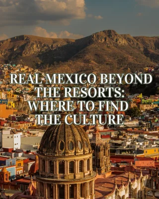 Skip the all-inclusive and find the real Mexico. Here's where to go for authentic food, art, and culture, what it costs, and how to travel beyond the resort zones. A cultural guide for travelers who want more than a beach chair.https://justpartir.com/2026/07/10/mexico-beyond-resorts-real-culture/#mexicotravel #mexicanart #mexicanresort #mexicanculture #mexicotravelguide #traveltomexico